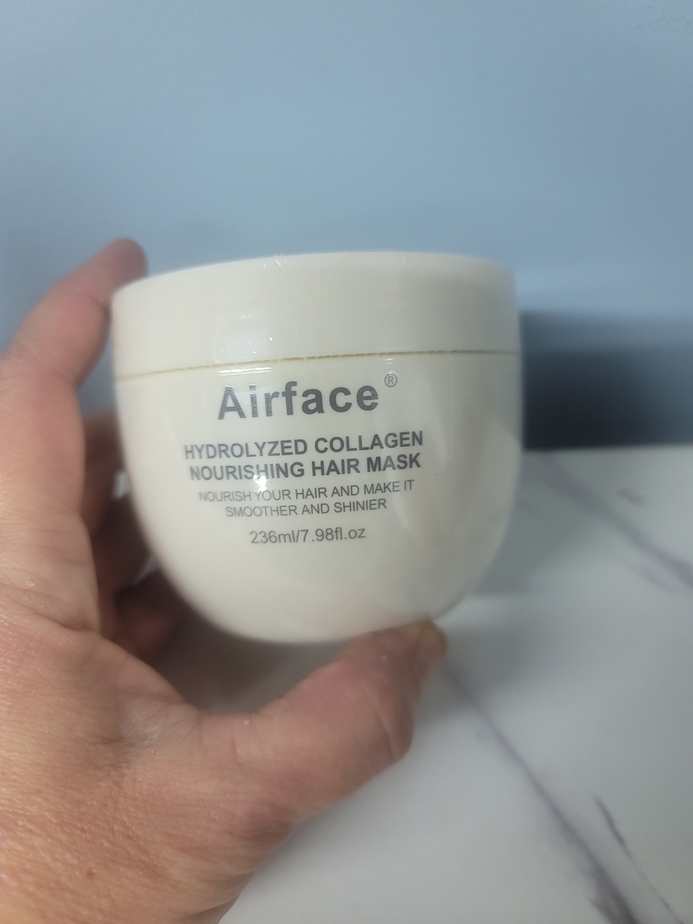 Hydrolyzed Collagen Nourishing Hair Mask — White